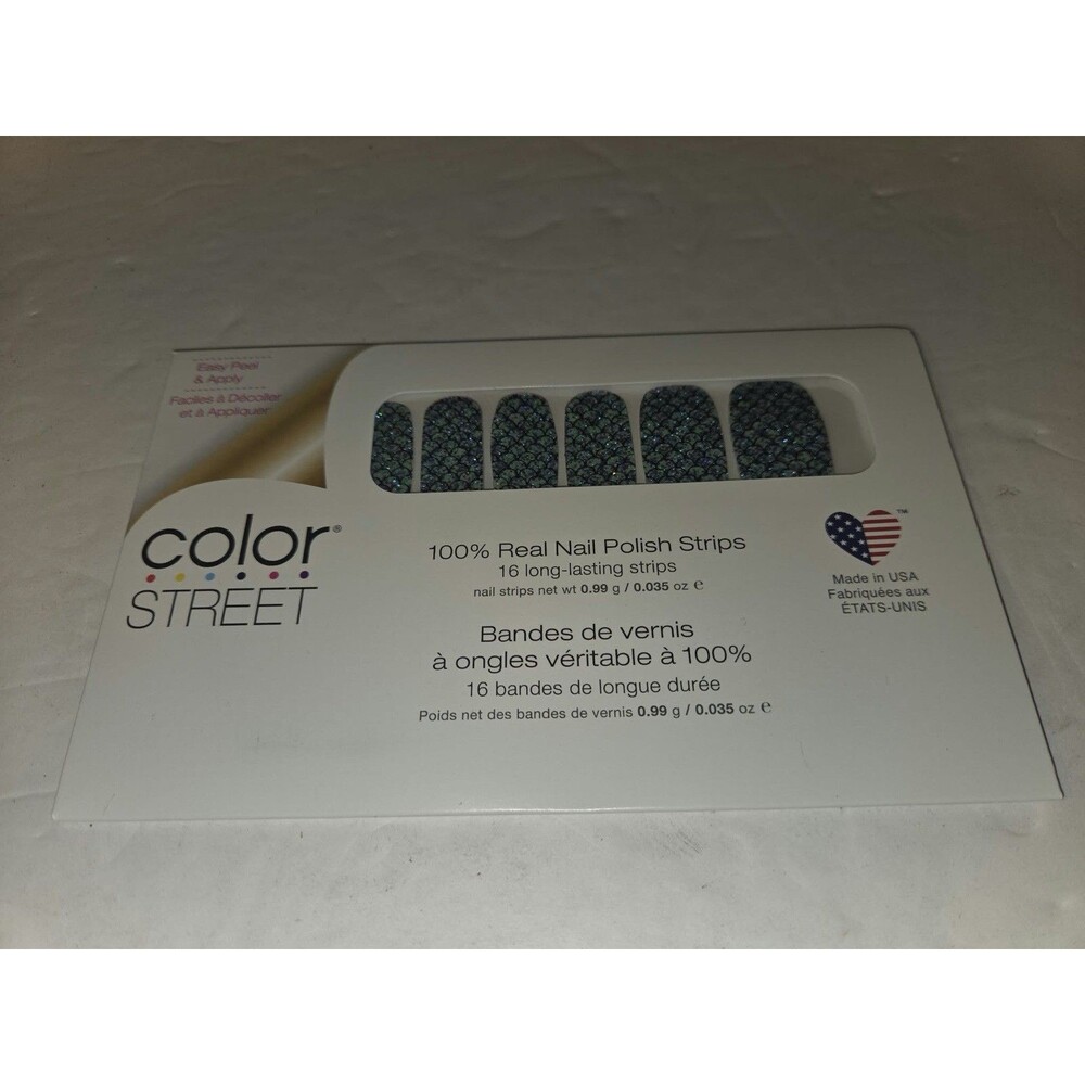 Color Street Multicolor Glitter Nail Polish Strips 0.035oz  Atlantis